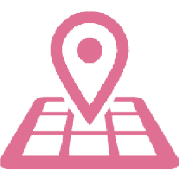 Search on the map icon